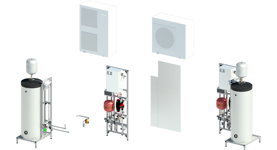 Конструктор блочно-модульной котельной HeatPumpBox-1 в Гуково